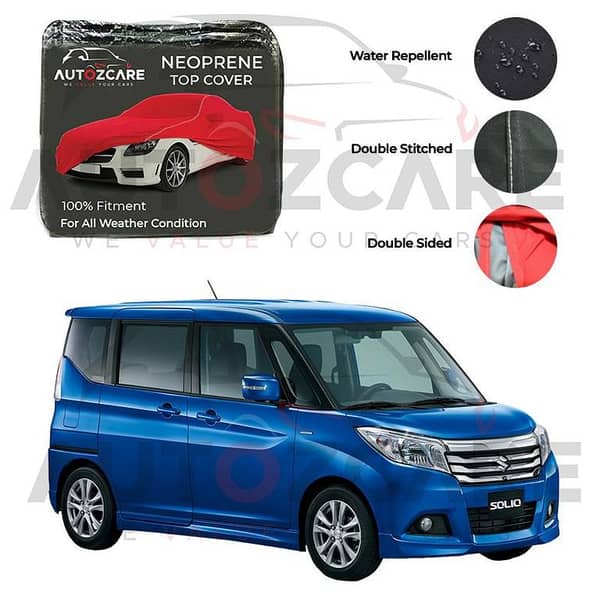Suzuki Solio Neoprene Top Cover - Model 2010-2015