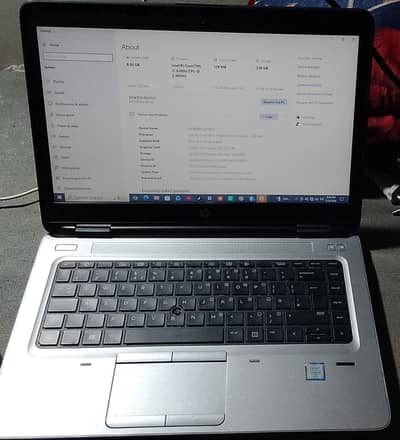 HP laptop core i5 6th generation
