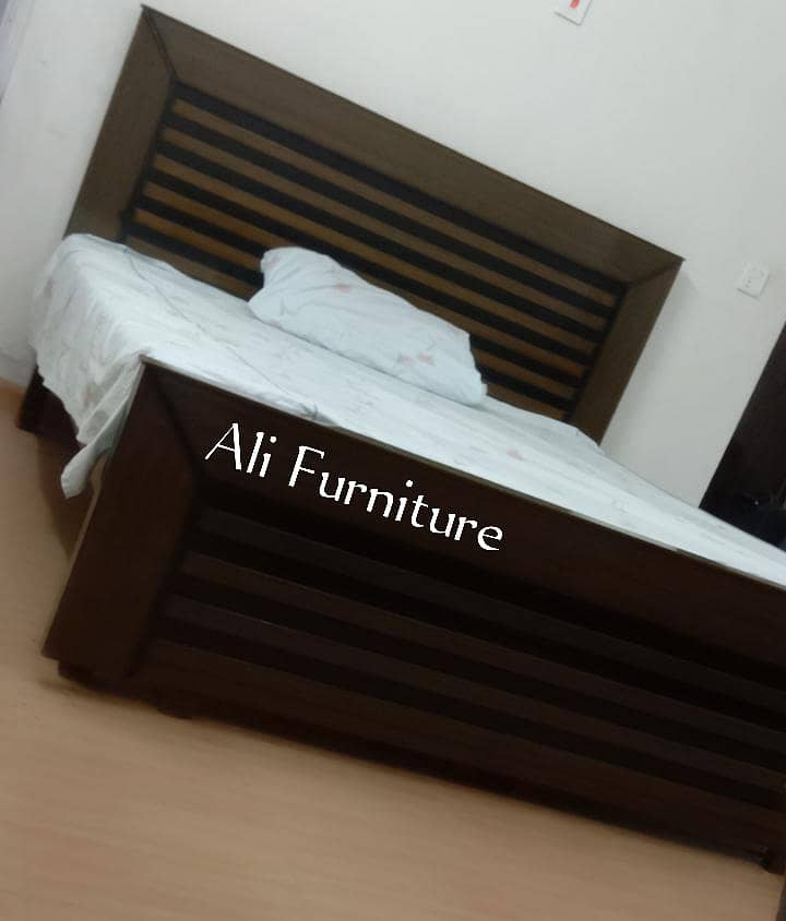 Simple design double bed 0