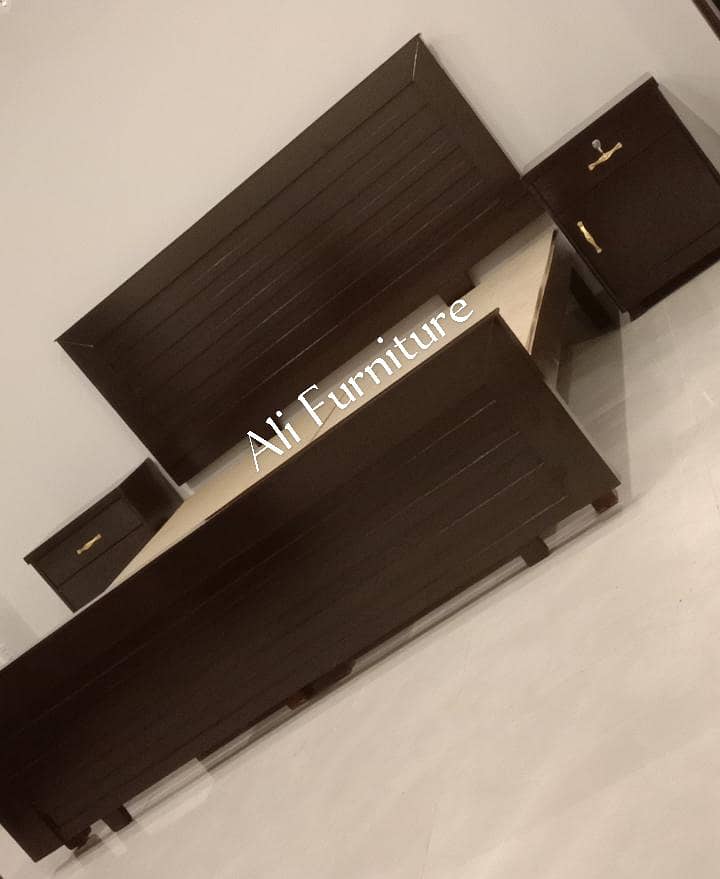 Simple design double bed 5