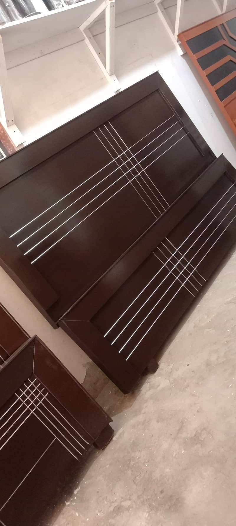 Simple design double bed 15