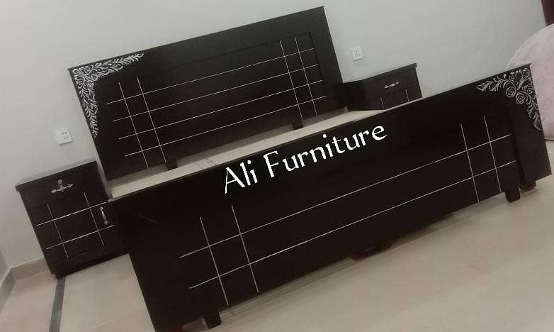 Simple design double bed 18