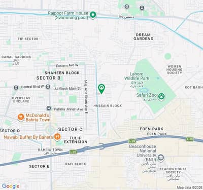 1 Kanal Open Form Plot for Sale Nargis Extension, Bahria Town Lahore