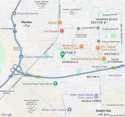Overseas Block 10 Marla Open Form Plot For Sale