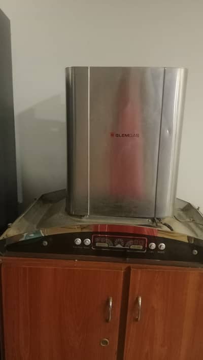 Glam Gas wall-mounted Vintage glass hood