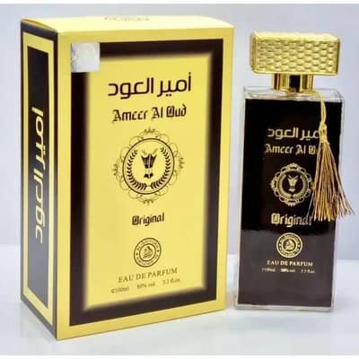 Alcohol -free Perfume Amer Al Oud 100ml Brown Bottle