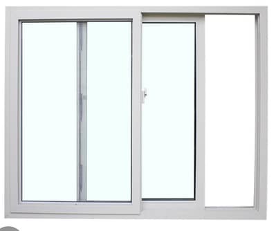PVC windows used