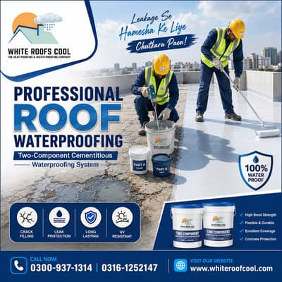 Stop Roof Leakage Forever – 100% Waterproof & Heat Proof Solutions