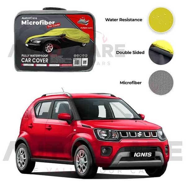 Suzuki Ignis Microfiber Car Top Cover - 2016-2026