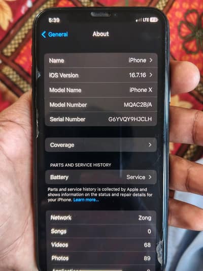 Iphone x 64gb