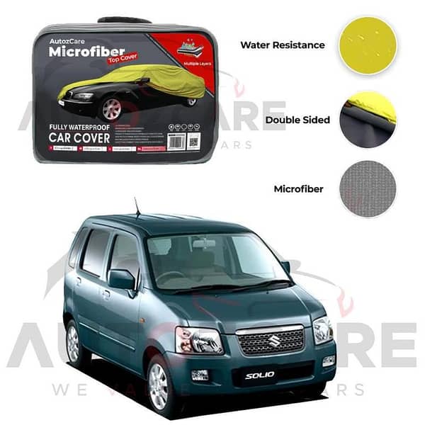 Suzuki Solio Microfiber Car Top Cover - Model 1999-2010