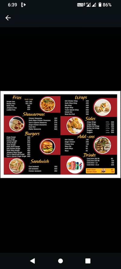 Restaurant base job