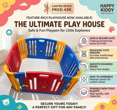 Little Tikes Slide & Playhouse – Excellent Condition