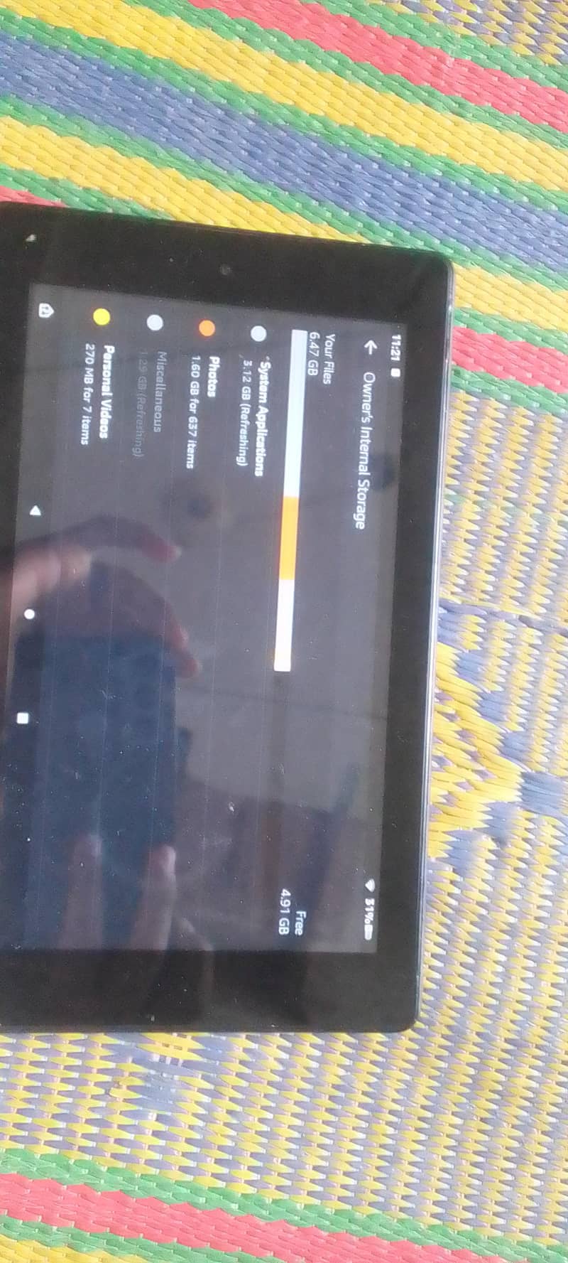 Amazon fire tab 1