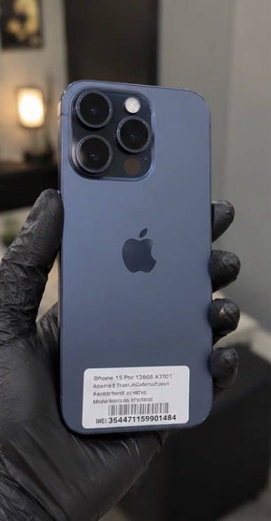 Apple iPhone 15 Pro - 128 Gb - Blue Titanium - Simlocked