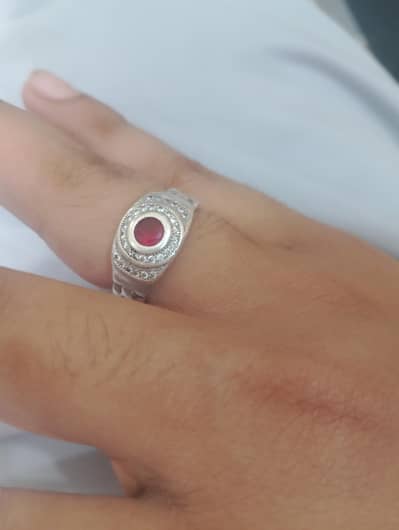 men hand wear ring