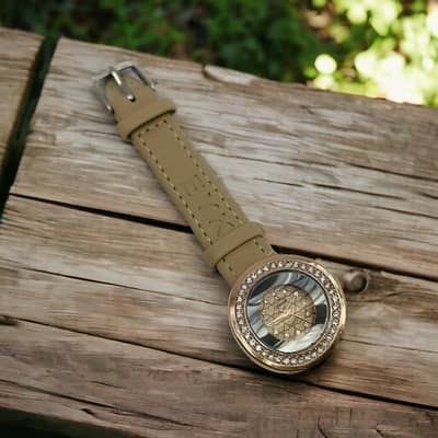 Luxury Leather Strap Watch