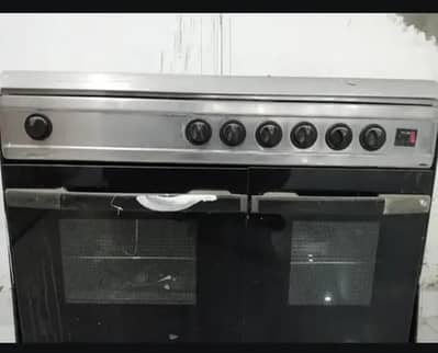 5 burner cooking range
