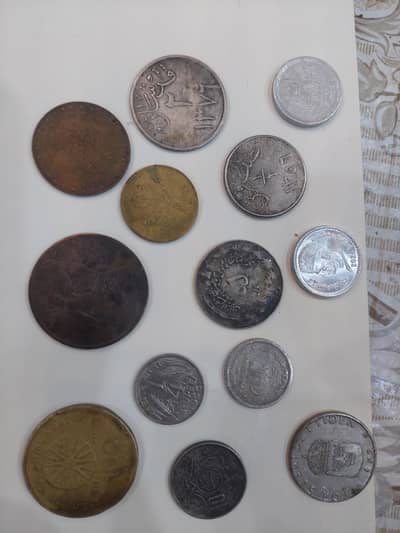Old antique Coins