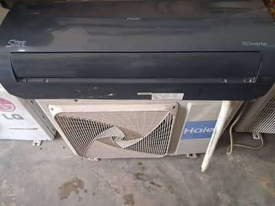 Haier Dc inverter 1.5 ton inverter  AC Gas R 22