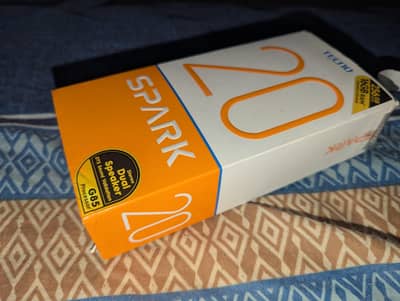 Tecno Spark 20 | 8GB RAM + 256GB Storage | Box Pack Condition