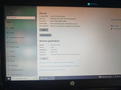 Hp core i3 8gb 512 gb