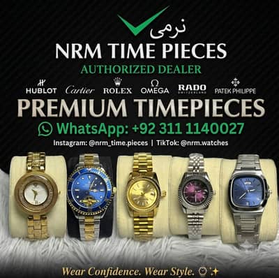 NWC Men's Premium Wrist Watch  | Original Maserati Men's Luxury Watch