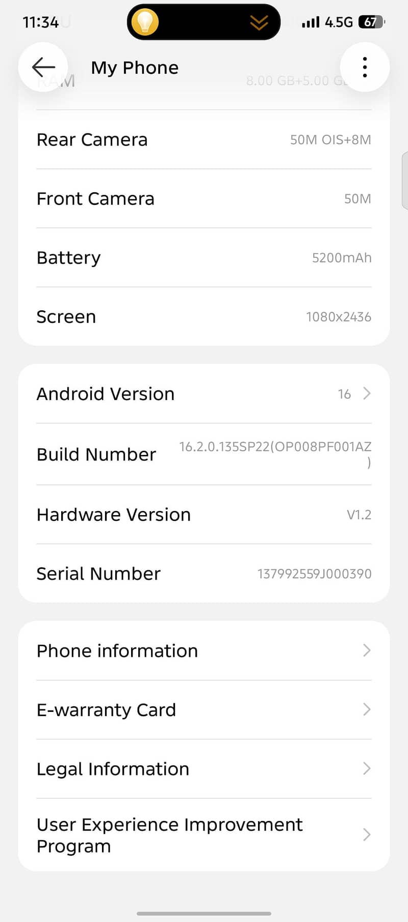 Tecno CAMON 40 Pro 8