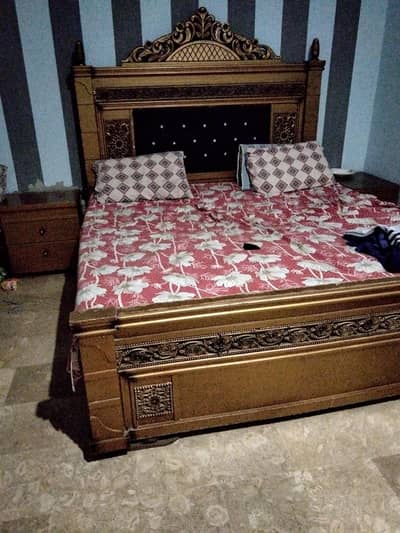 bed side tables and dressing