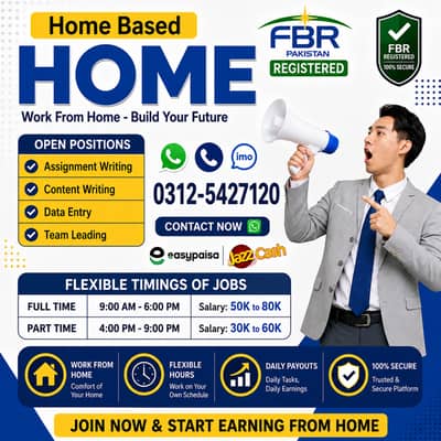 Online Jobs, Assignment Writing, Data Entry, Typing job, Part Time Job