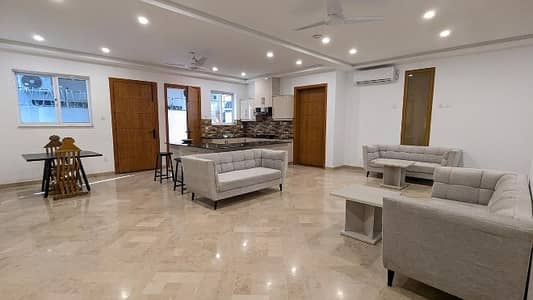 FOR RENT Fully Furnished 4-Beds Ground Portion In F_7/1