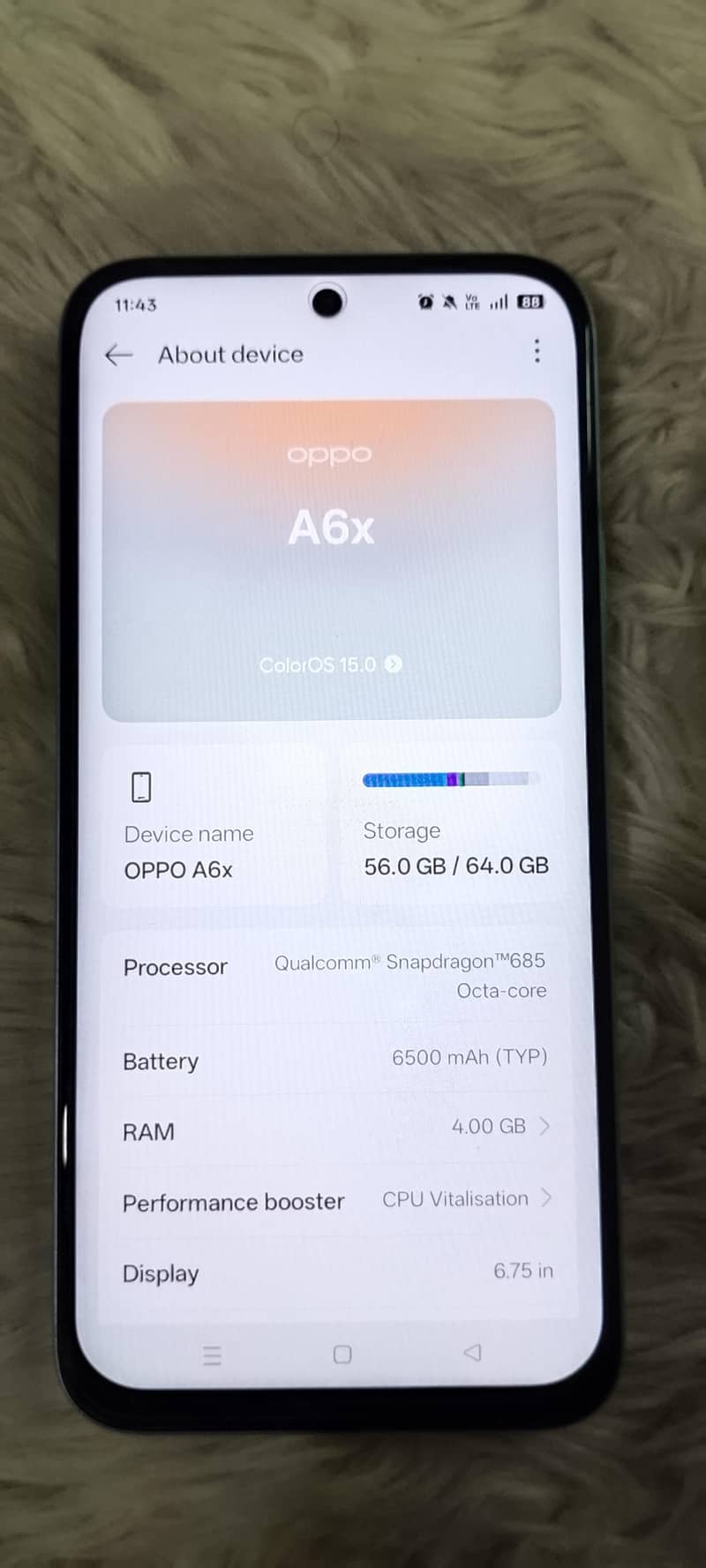oppo A6x 5