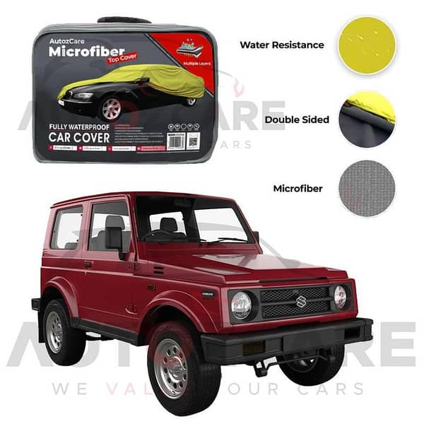 Suzuki Samurai Microfiber Car Top Cover - Model 1999-2010