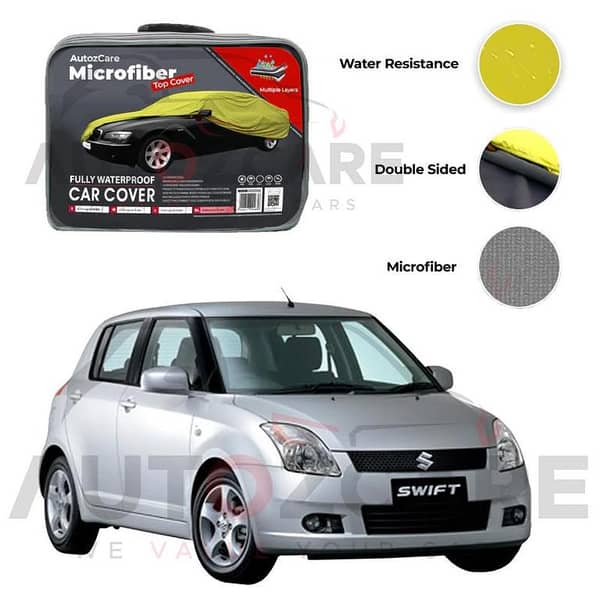 Suzuki Swift Microfiber Car Top Cover - Model 2004-2010