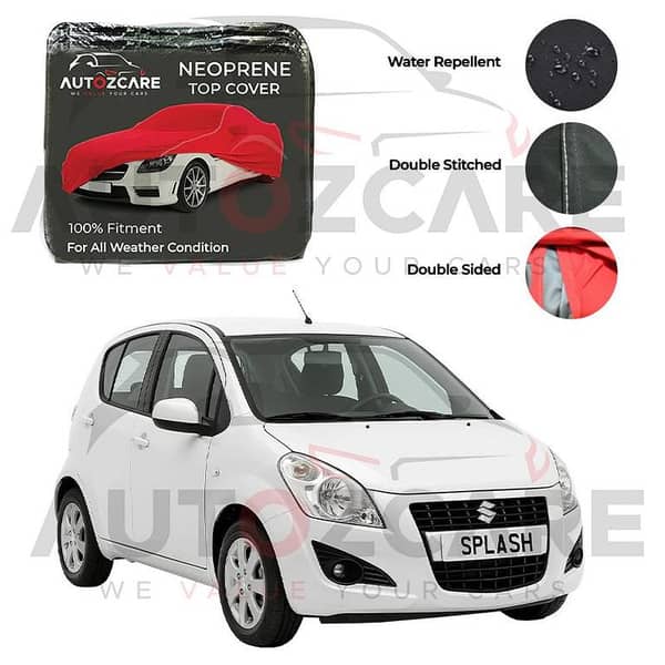 Suzuki Splash Neoprene Top Cover - Model 2008-2014