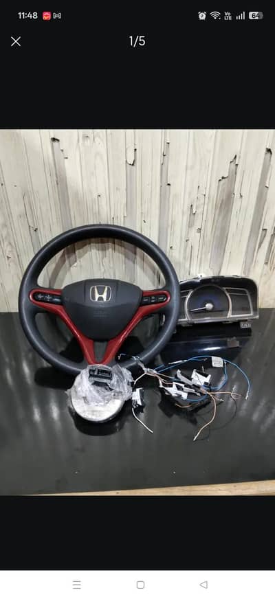 Honda civic Reborn Cruise Multimedia button with installation