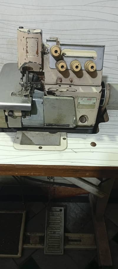 Pegasus japani overlock machine bilkul ok hy koi masla ni