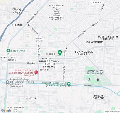 This Is Your Chance To Buy Good Location Lower Portion In Jubilee Town - Block E Lahore