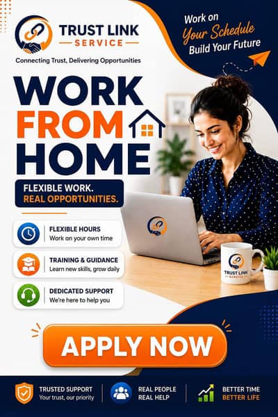 Trust Link Service Data Entry Work