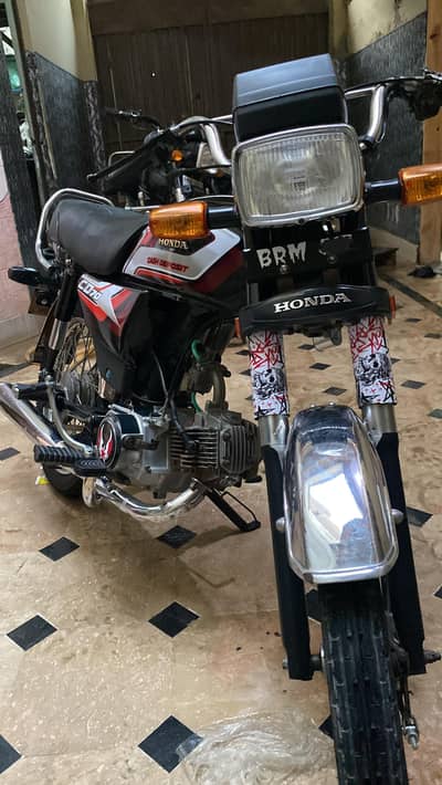 Modified Unique Bike to CD 70