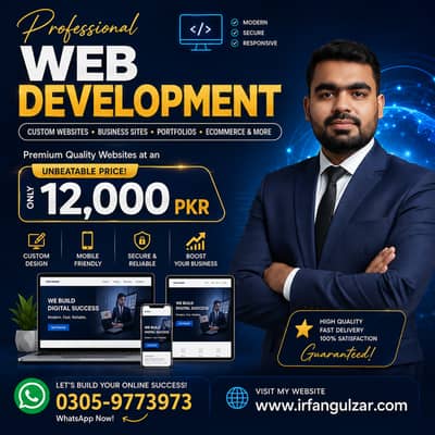 Professional Website Development | Business & E-commerce Site
