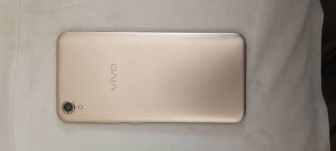 Vivo Rose Gold Smartphone - Back View with Single Camera