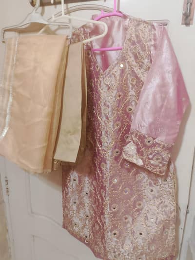 Used Fancy 3 Piece Suit - Pink - Excellent Condition