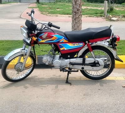 Honda | CD 70 | Red 2026 ( Confirm 26 )