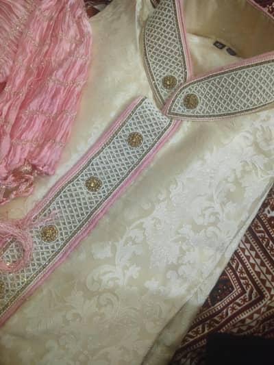 only 1 time used bridal full suit stitched