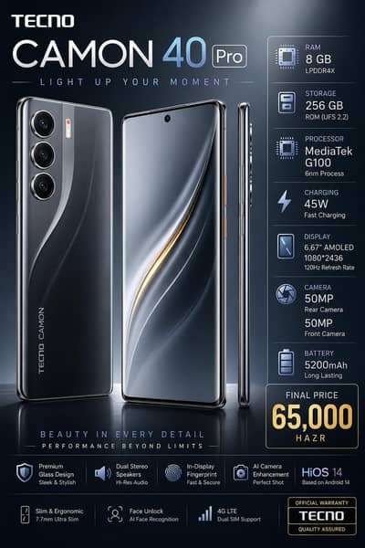 Tecno CAMON 40 Pro