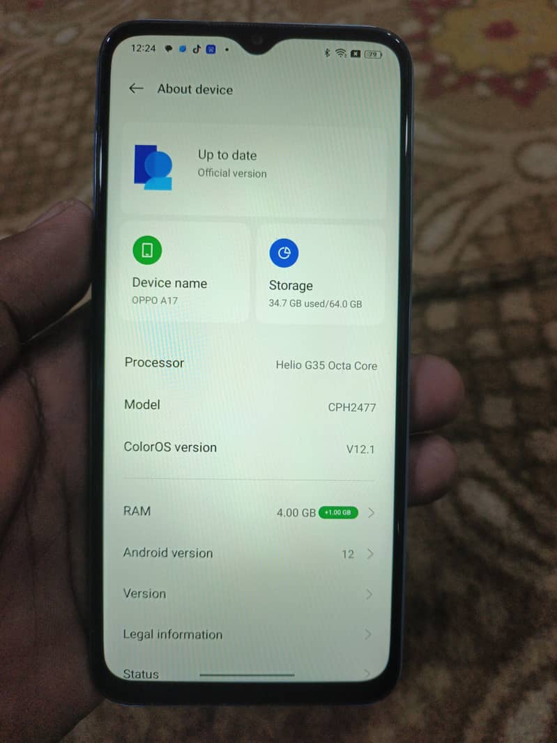 OPPO A17 5
