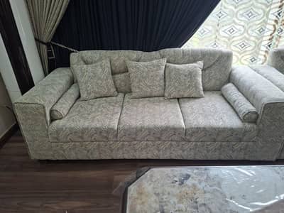 3-2-1 sofa set and one couch