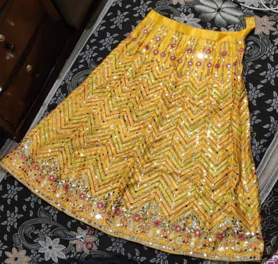 Mehndi Lehnga choli