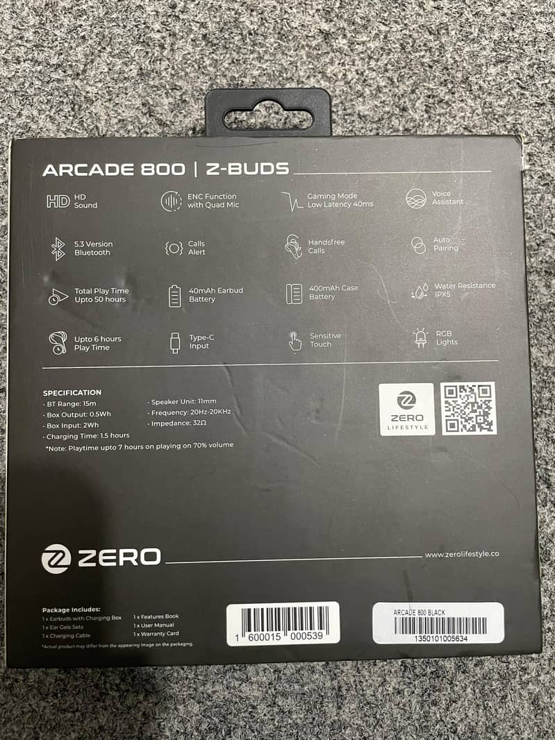 Zero arcade 800 2